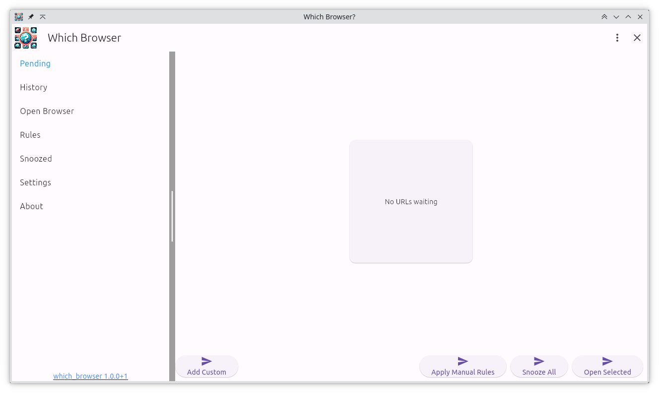 Pending queue showcasing captured intents